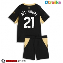 Otroške Nogometnih dresov Manchester City Rayan Ait-Nouri #21 Gostujoči 2026-27 Kratki rokavi (+ hlače)